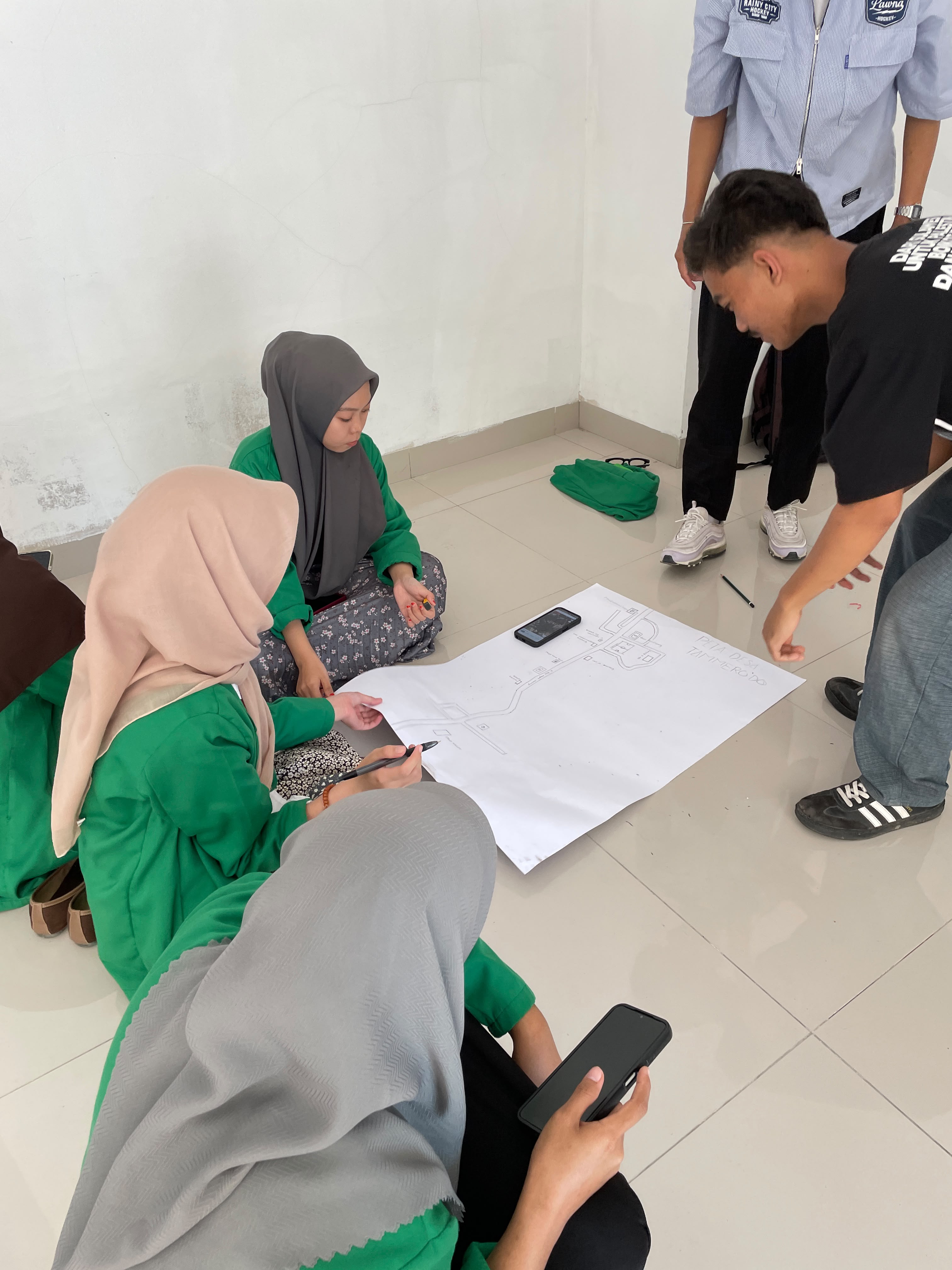 DAY 2 TUGAS PEMBUATAN PETA DESA TAMMERODO 